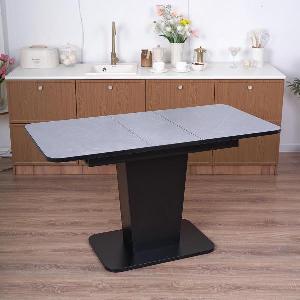 Стол обеденный Frenesie ГРАНТ 1080х680 No3080 ЛДСП черное