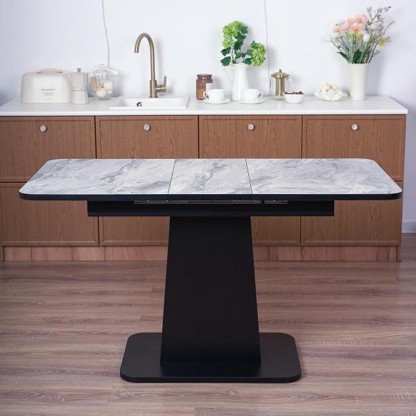 Стол обеденный Frenesie ГРАНТ 1080х680 No1470 ЛДСП черное