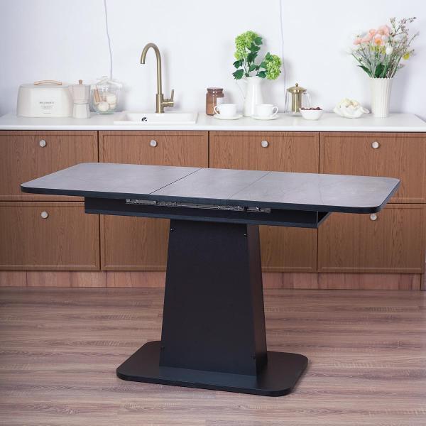 Стол обеденный Frenesie ГРАНТ 1080х680 No3086 ЛДСП черное