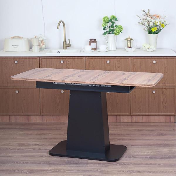 Стол обеденный Frenesie ГРАНТ 1080х680 No2052 ЛДСП черное