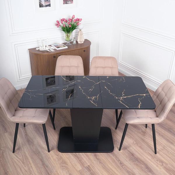 Стол обеденный Frenesie ГРАНТ 1100х700 Стекло ТМ62