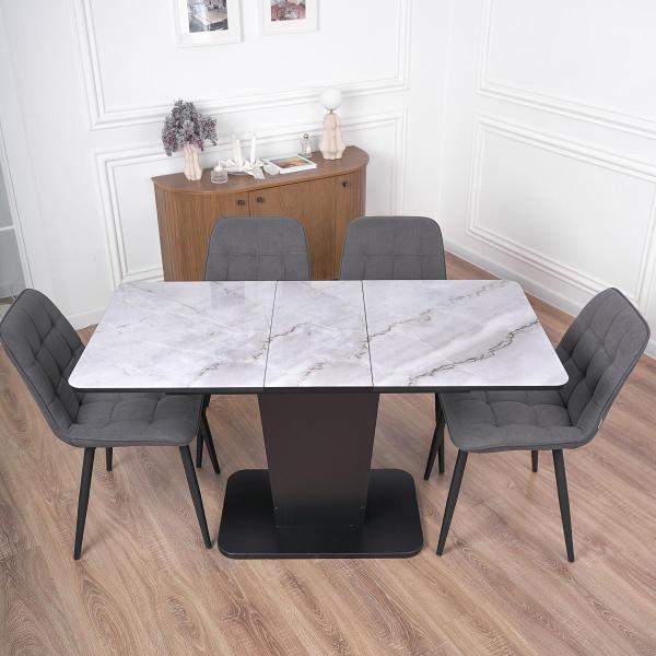 Стол обеденный Frenesie ГРАНТ 1100х700 Стекло ТМ68