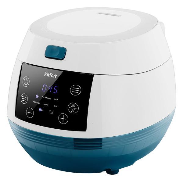 Мультиварка Kitfort КТ-220 сине-белая