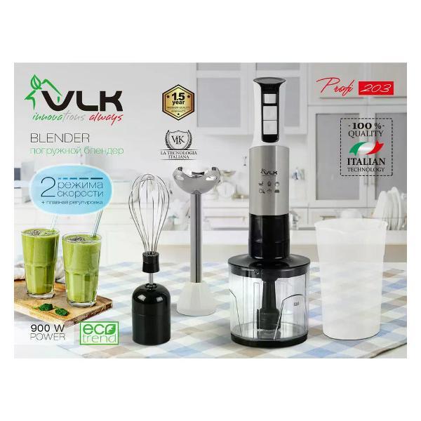 Блендер погружной VLK Profi 203 серебристый белый