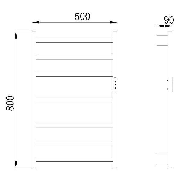 Полотенцесушитель Raglo R350.07.03