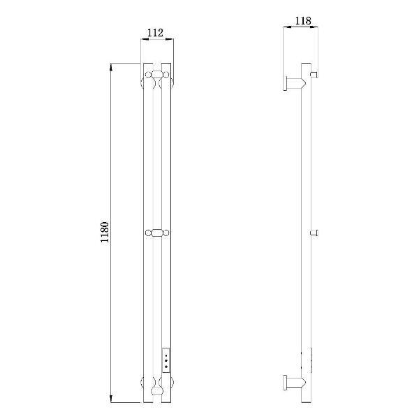 Полотенцесушитель Raglo R350.11.09
