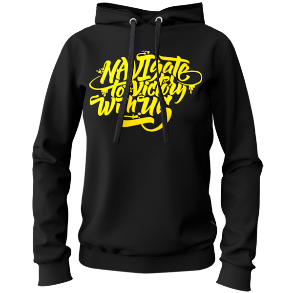 Худи женское Natus Vincere NAVIgate Black S FNVWMHOOD17BK000S