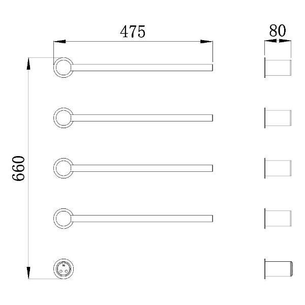 Полотенцесушитель Raglo R350.52.09