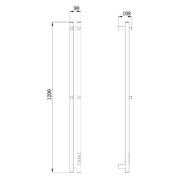 Полотенцесушитель Raglo R350.12.03