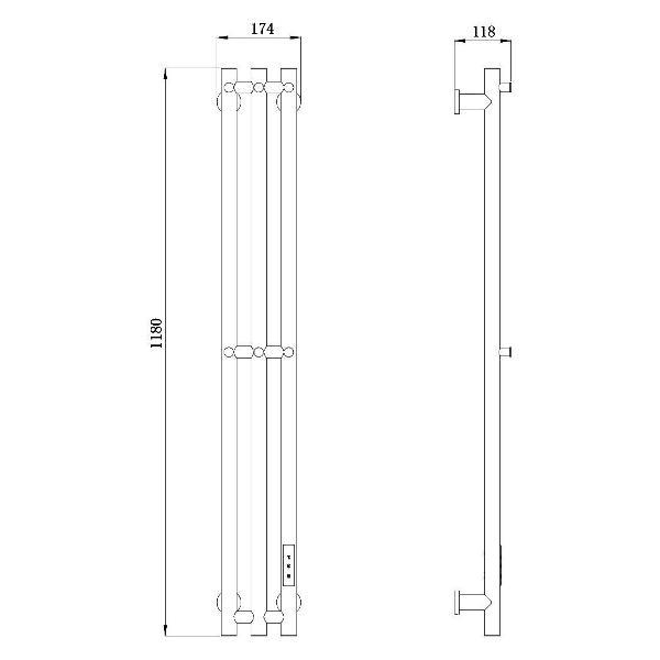 Полотенцесушитель Raglo R350.16.03
