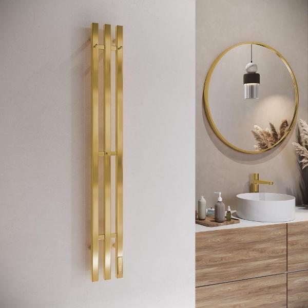 Полотенцесушитель Terminus электрический Стойка TRES проф 120, брашированное