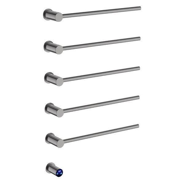 Полотенцесушитель Terminus электрический Аккорд П5 50х80, оружейная сталь