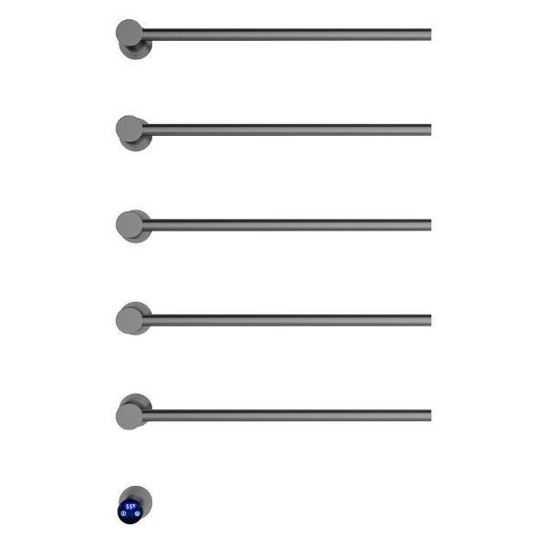 Полотенцесушитель Terminus электрический Аккорд П5 50х80, оружейная сталь