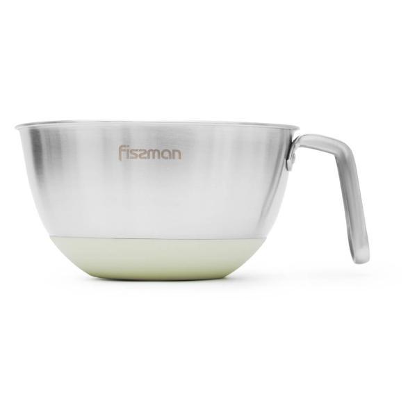 Миска FISSMAN 17*9,2 см 1,25 л с ручкой