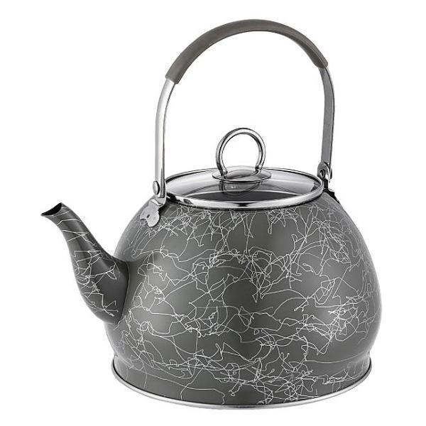 Чайник для плит Kelli KL-4570 3 л серебристый