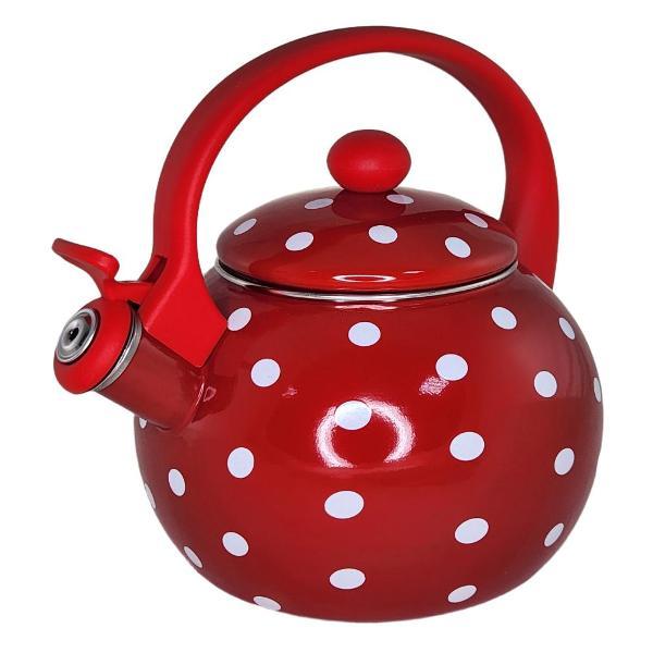 Чайник для плит Kelli KL-4426 2,5л со свистком горох