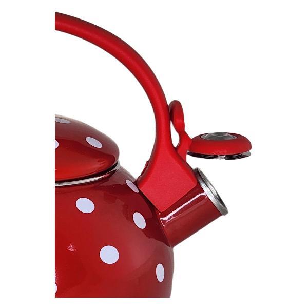 Чайник для плит Kelli KL-4426 2,5л со свистком горох