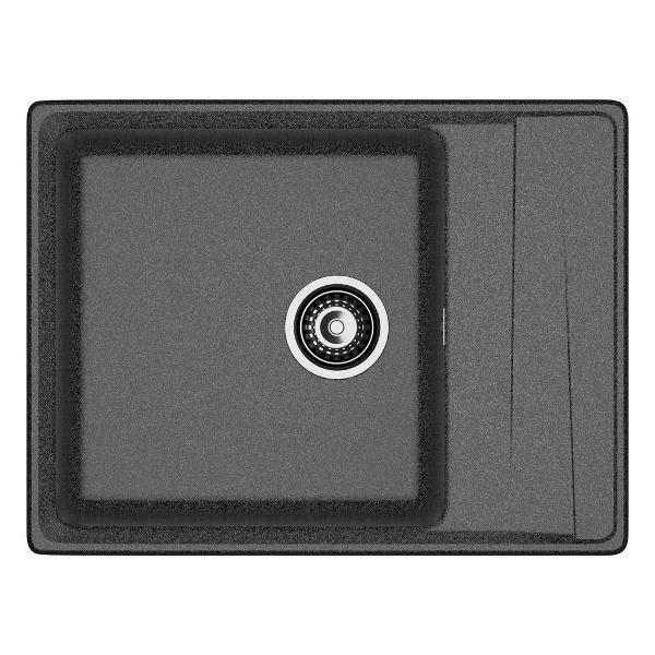 Раковина для кухни Granfest LEVEL 660L, графит фото