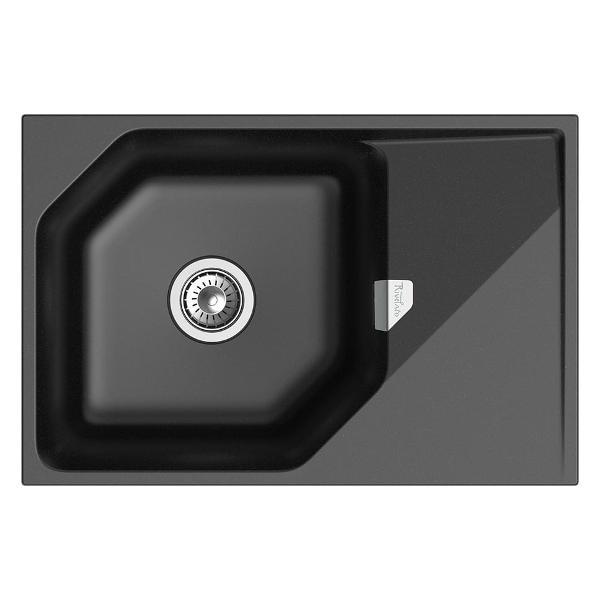 Раковина для кухни Rivelato LS-75 nero фото