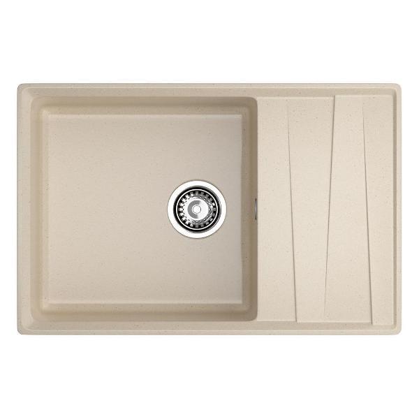 Раковина для кухни Granfest LEVEL 760L, кашемир фото