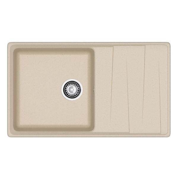 Раковина для кухни Granfest LEVEL 860L, кашемир фото