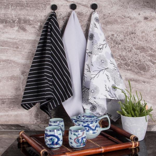 Полотенце кухонное BORGHOUSE Sky Meadow, 3 шт.