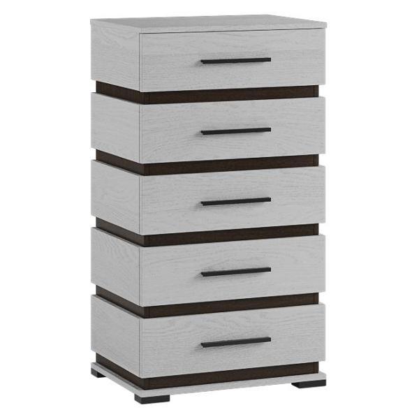 Комплект мебели для гостинной ТЭКС мебель композиция 3, современный стиль, ясень анкор светлый/венге