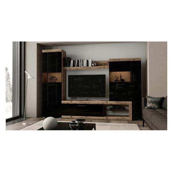 Комплект мебели для гостинной Эра Современная Гостиная с глянцевыми фасадами