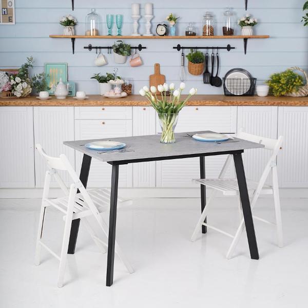 Стол обеденный Frenesie СтолМаусБетонСветлый