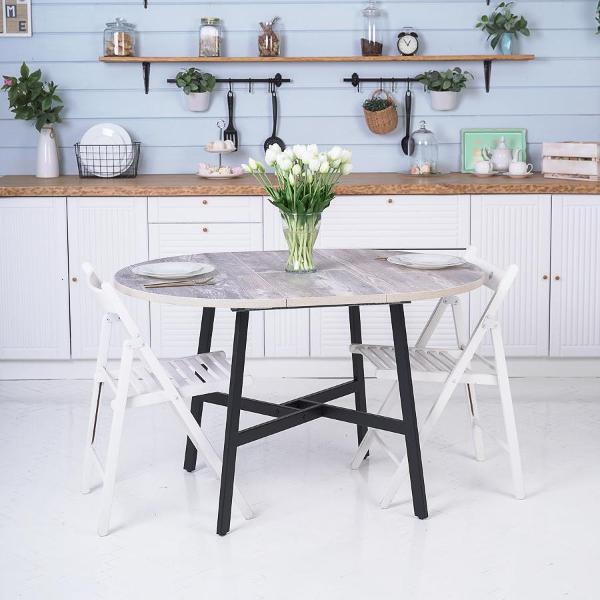 Стол обеденный Frenesie СтолLeelaБетонПайн