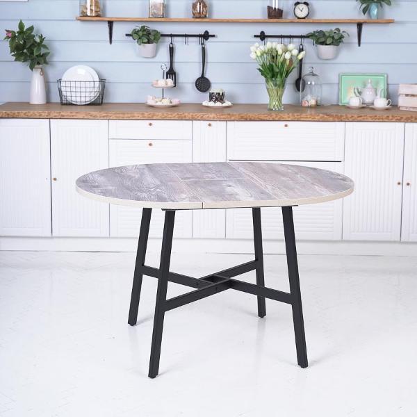 Стол обеденный Frenesie СтолLeelaБетонПайн