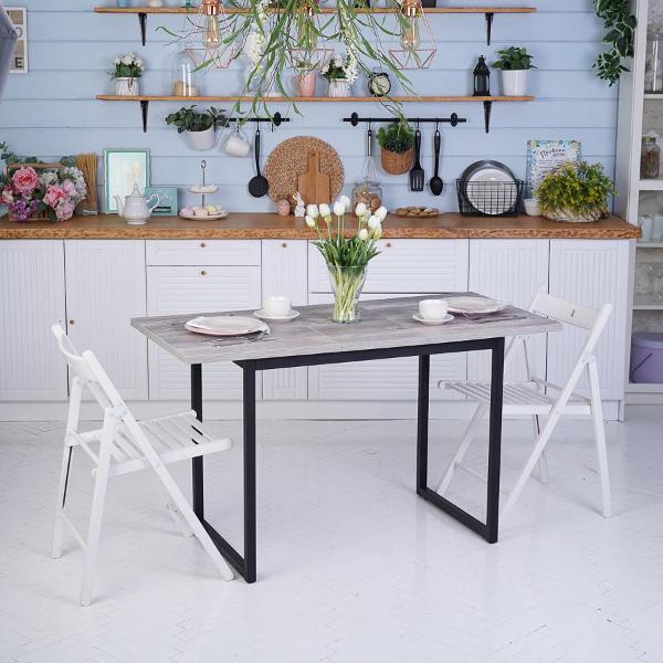 Стол обеденный Frenesie СтолКостаБетонПайн