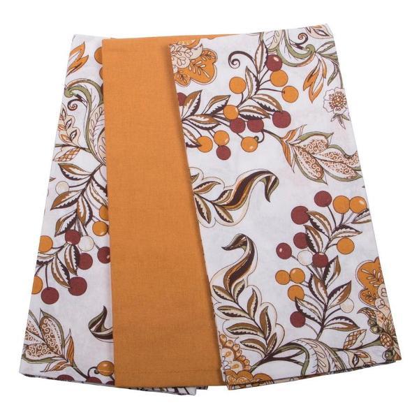 Полотенце кухонное BORGHOUSE Mustard, 3 шт.