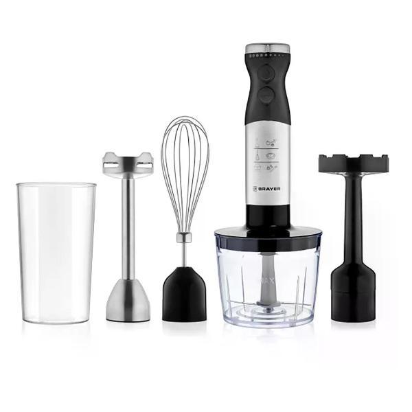 Блендер погружной Brayer BR1244 серебристый