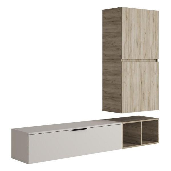 Комплект мебели для гостинной МК Стиль Гостиная НМ-001 с тумбой-комодом