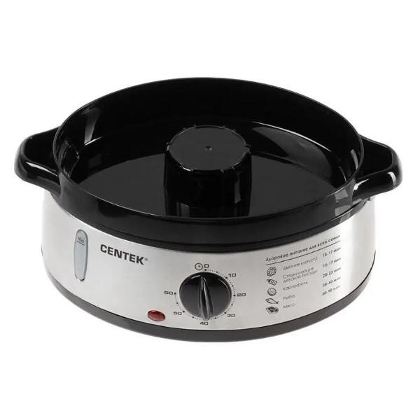 Пароварка Centek CT-1457 9л серебристая