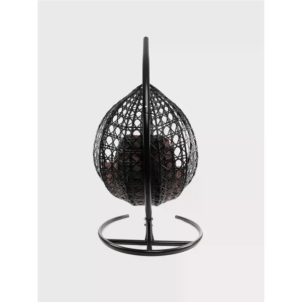 Кресло M-Group Подвесное кресло Капля Люкс корич/корич