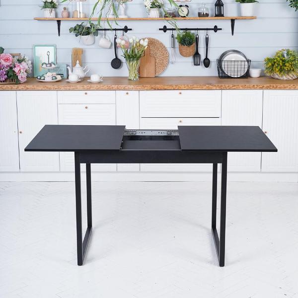 Стол обеденный Frenesie СтолТриониЧерныйЛофт