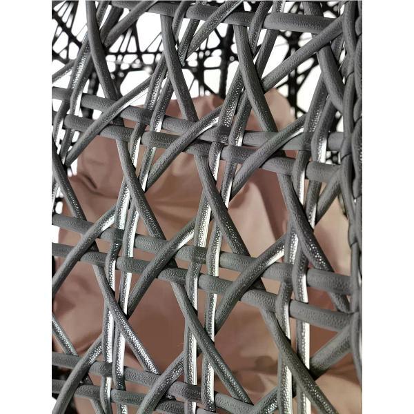 Кресло M-Group Подвесное кресло ДЛЯ ДВОИХ ЛЮКС черн/коричневая