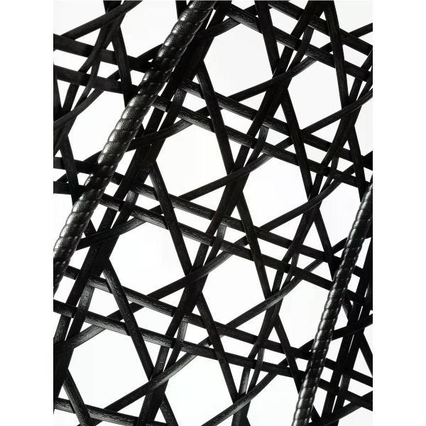 Кресло M-Group Подвесное кресло ДЛЯ ДВОИХ ЛЮКС черн/коричневая