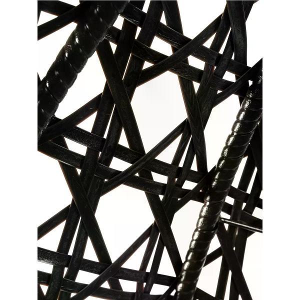 Кресло M-Group Подвесное кресло ДЛЯ ДВОИХ ЛЮКС корич/бордовая