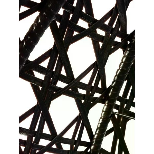 Кресло M-Group Подвесное кресло ДЛЯ ДВОИХ ЛЮКС корич/бежевая