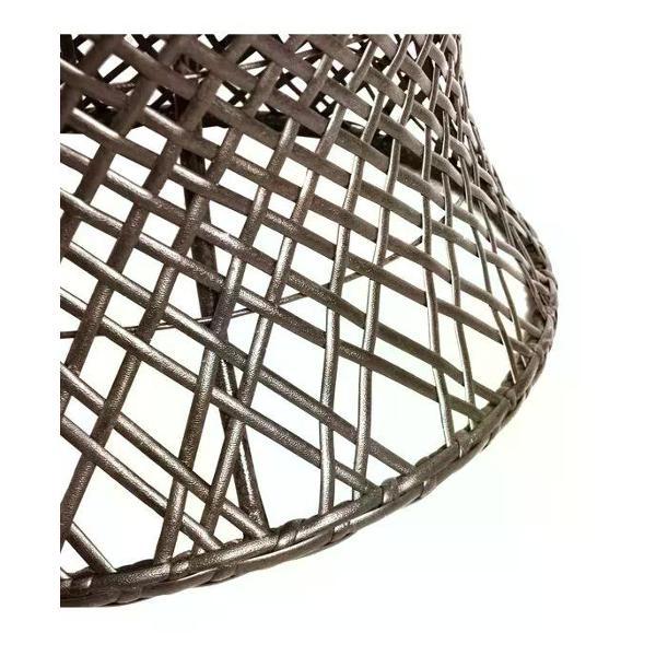 Стол M-Group Стол Бонго макси коричневый ротанг, 0,80 м, МДФ