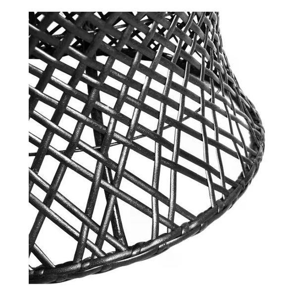 Стол M-Group Стол Бонго макси чёрный ротанг, 0,80 м, МДФ
