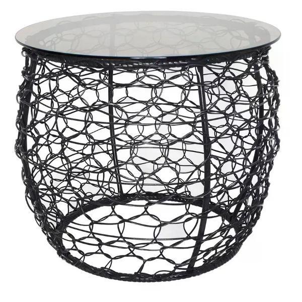 Стол M-Group Стол журнальный Бочонок 60 см, черный