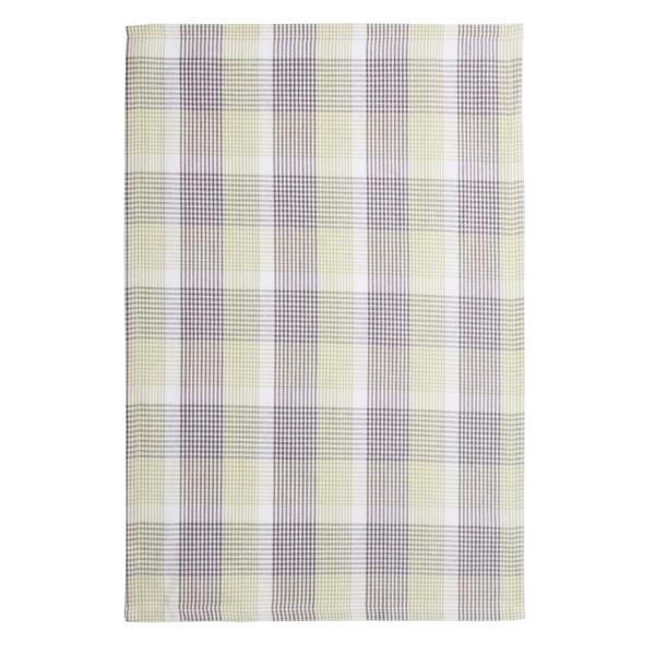 Полотенце кухонное BORGHOUSE Grey and Green cells, 3 шт