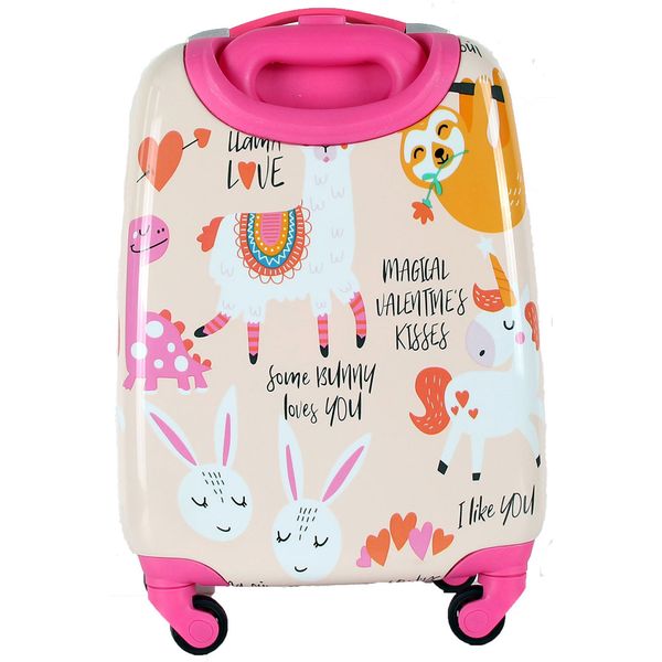 Чемодан Magio 313 Сказочные звери, разноцветный