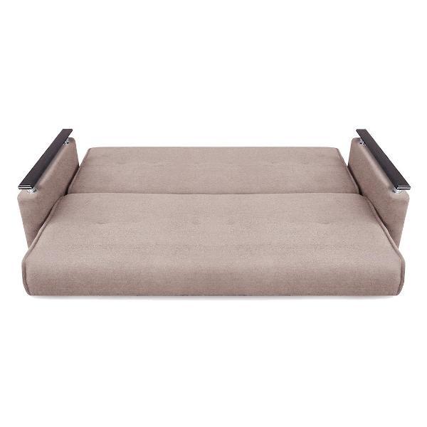 Диван МЕБЛАЙНС Милан Люкс прямой раскладной бежевый , 120