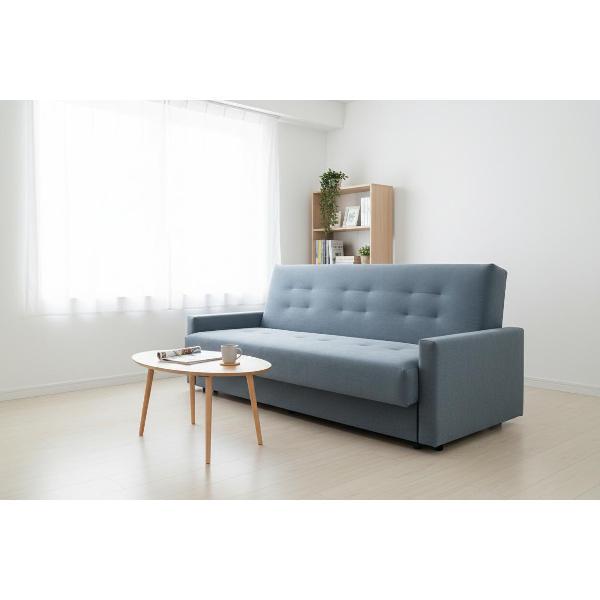 Диван МЕБЛАЙНС Милан прямой раскладной серый, 140