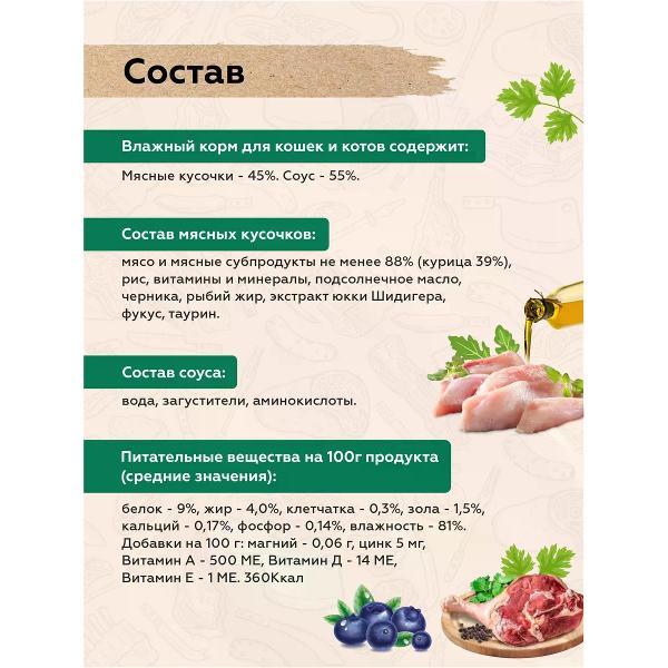 Гранулятор для комбикорма PEPPO для стерилизованных кошек Кролик 24 шт.